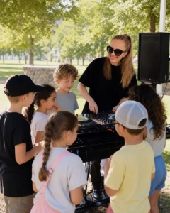 Miya Whitehouse DJ Workshop Kids